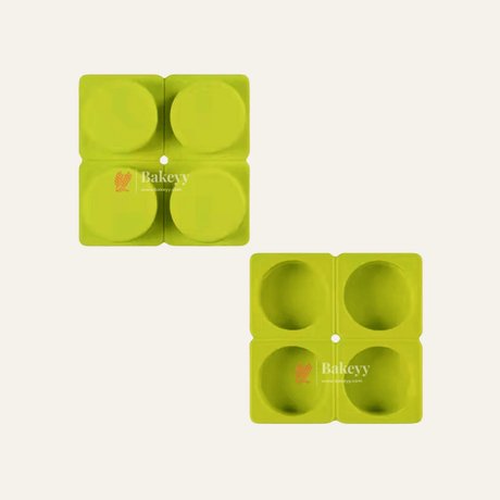 Silicone Oval Baking Mould – 4 Cavity | Heat Resistant| Non-Stick| - Bakeyy.com - India - Silicone Oval Baking Mould – 4 Cavity | Heat Resistant| Non-Stick| - Default Title