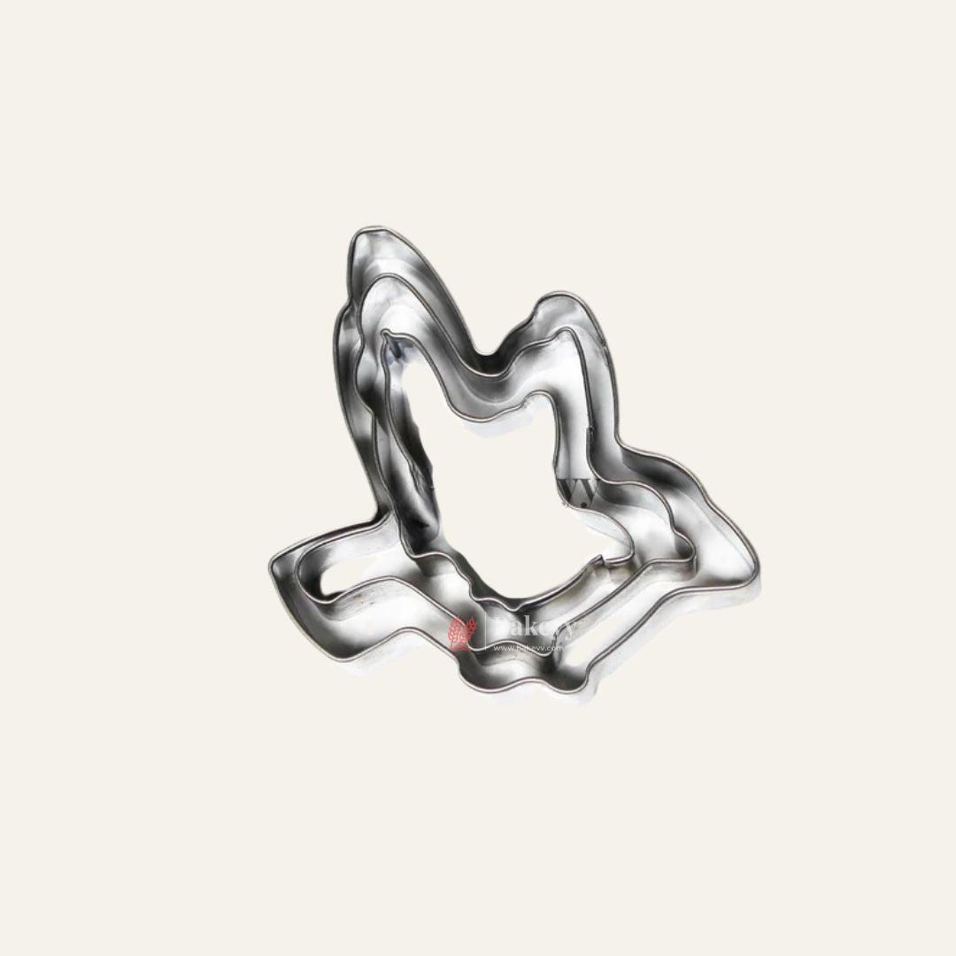Cookie - Biscuit Cutter - Bird Shape - Biscuit Mould - Aluminium - 3 Piece