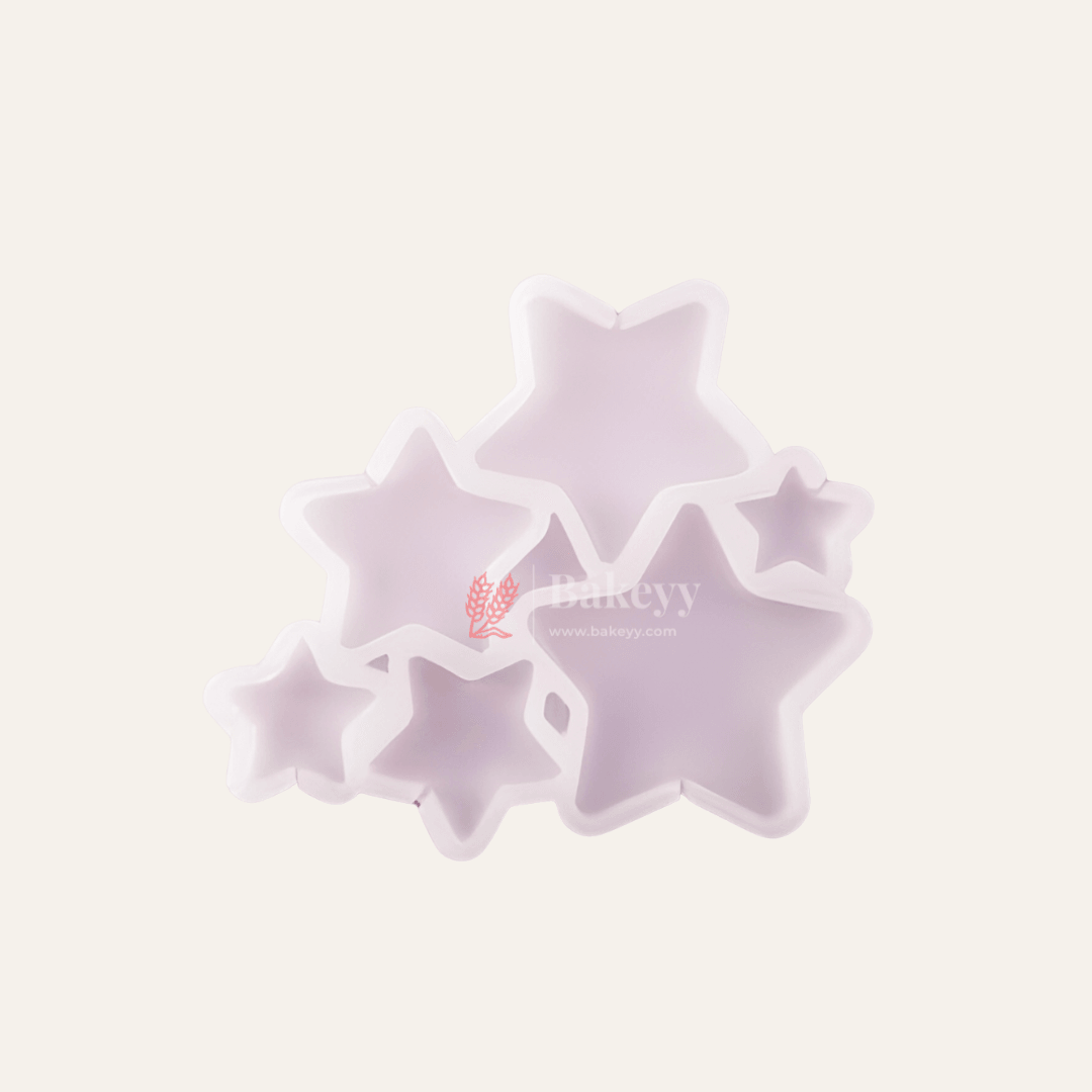 Star Shape Silicone Chocolate Mould - Bakeyy.com - India - Star Shape Silicone Chocolate Mould - Default Title
