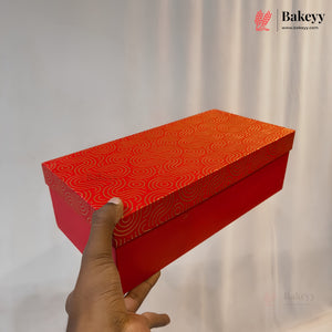 3 Tin | Rectangle Hamper Gift Box | 3 Colors | Pack of 1