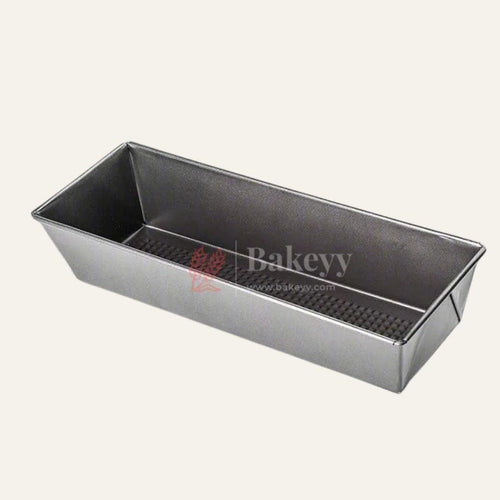 Non-Stick Baking Pan | Oblong Cake Pan | Steel Rectangular Baking Mold | Tray for Cake| Brownie | Bakeware | Easy to Clean | Optimal Heat Conduction - Bakeyy.com - India - Non-Stick Baking Pan | Oblong Cake Pan | Steel Rectangular Baking Mold | Tray for Cake| Brownie | Bakeware | Easy to Clean | Optimal Heat Conduction - Small