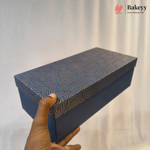 3 Tin | Rectangle Hamper Gift Box | 3 Colors | Pack of 1