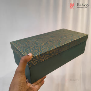 3 Tin | Rectangle Hamper Gift Box | 3 Colors | Pack of 1