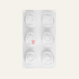 3D Rose Silicone Mold for Cake French Cupcake Dessert Moulds - Bakeyy.com - India - 3D Rose Silicone Mold for Cake French Cupcake Dessert Moulds - Default Title