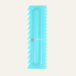 Sharp Triangle Edge Cake Scraper – Sharp, pointed ridges for a striking texture| 1 Piece - Bakeyy.com - India - Sharp Triangle Edge Cake Scraper – Sharp, pointed ridges for a striking texture| 1 Piece - Default Title