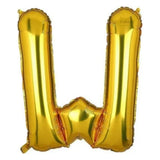 Metallic Gold Alphabet Foil Balloon | Party Decoration | 1 Piece - Bakeyy.com - India - Metallic Gold Alphabet Foil Balloon | Party Decoration | 1 Piece - W 30.00
