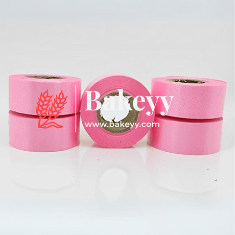 Satin ribbon for decoration | Gift wrapping | School project works | Opening ribbon | Multi-purpose use - Bakeyy.com - India - Satin ribbon for decoration | Gift wrapping | School project works | Opening ribbon | Multi-purpose use - Light Pink