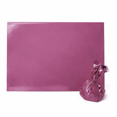 Purple gift wrapping sheet with tied hamper, baking packaging supplies from Bakeyy.com
