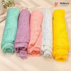 Korean Decorative Mesh Fabric | 10 & 25 Meters Lengths | Pack of 1
