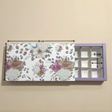 Floral Printed Chocolate Gift Box with Inner Tray | Premium Sleeve Box for Chocolates & Hampers | Multipurpose Box | Pack of 10
