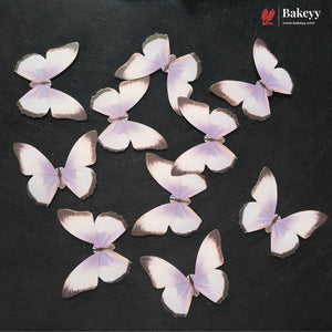 Pastel Wing Butterfly Cake Topper For Cake Decoration | 10 Butterfly Per Pack | Pack of 1