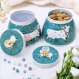 Dry Fruit Jar for Gifting | Designed Jar | Cow Print | - Bakeyy.com - India - {{ variant.name }}