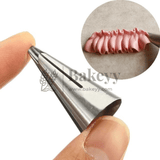 5 Pcs Stainless Steel Icing Nozzle Tips | - Bakeyy.com - India - 5 Pcs Stainless Steel Icing Nozzle Tips | - Default Title