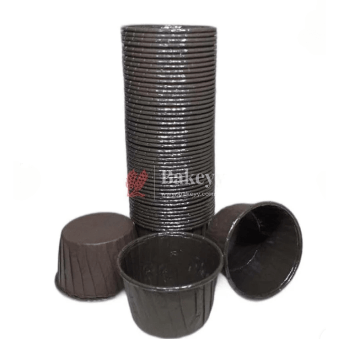 Chocolava Cup Moulds | Cup Cake Liners | Pack of 50 - Bakeyy.com - India - Chocolava Cup Moulds | Cup Cake Liners | Pack of 50 - Large