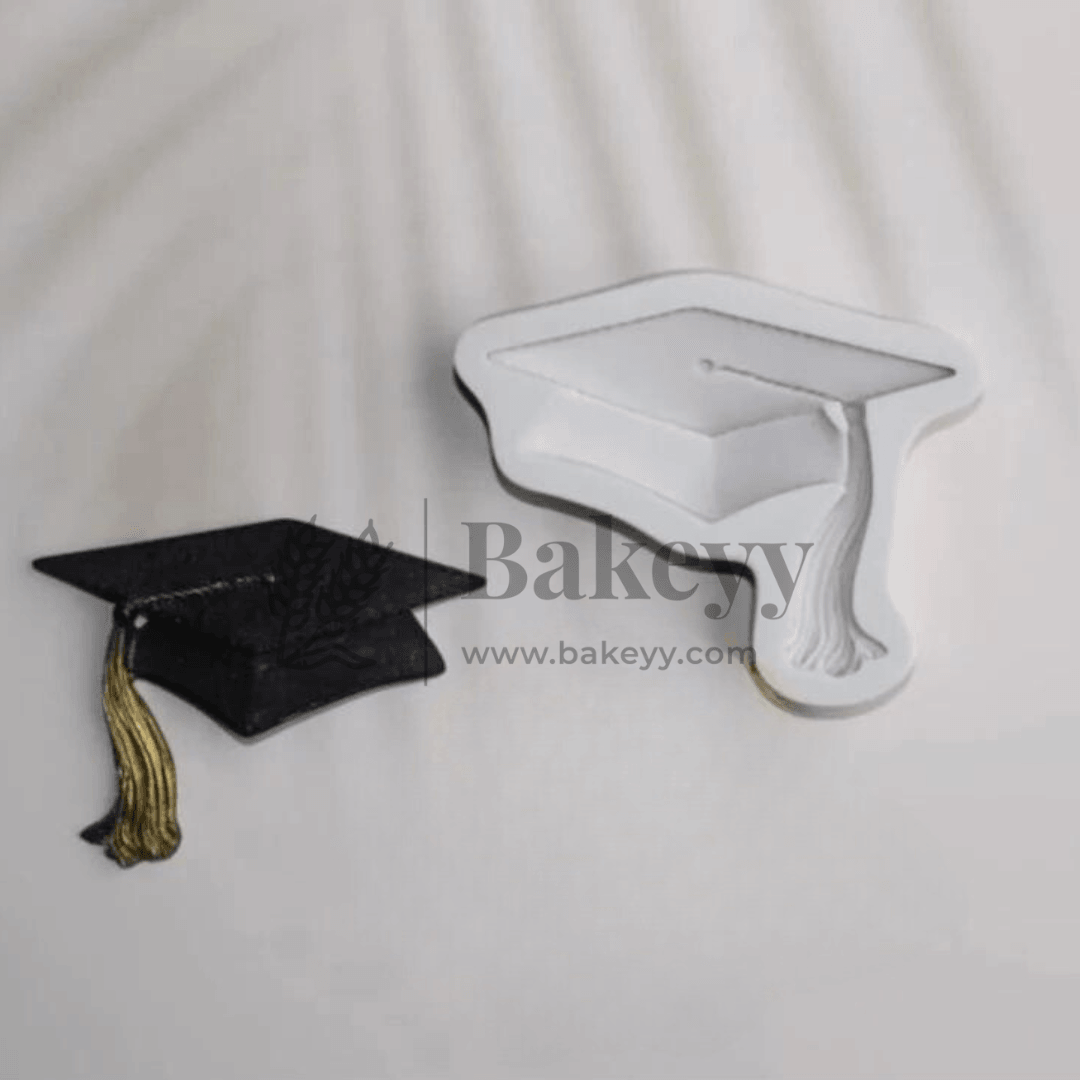 Graduation Cap Fondant Mould - Bakeyy.com - India - Graduation Cap Fondant Mould - Default Title