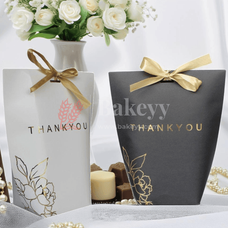 Flower Design Gift Box | Pack Of 10 | Wedding and Birthday | Candy Box | DIY | - Bakeyy.com - India - Flower Design Gift Box | Pack Of 10 | Wedding and Birthday | Candy Box | DIY | - White