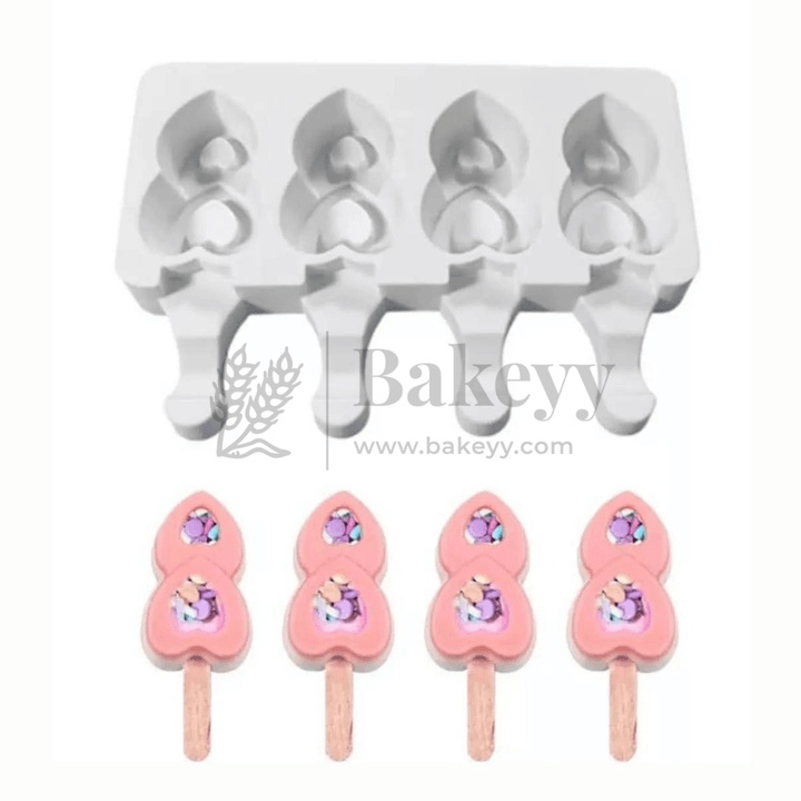 Silicone Popsicle Mould | Cakesicle Mould | 2 Sizes - Bakeyy.com