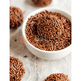 Brown Color Vermicelli Sprinklers | 100g - Bakeyy.com - India - Brown Color Vermicelli Sprinklers | 100g - Default Title