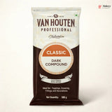 Van Houten Professional Classic Dark Compound packaging on a white background