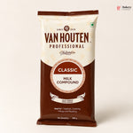 Van Houten Professional Classic Milk Compound packaging on a white background