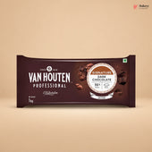 Van Houten Professional Signature Chocolate Blocks | Dark, Milk & White | 1kg | Pack of 1