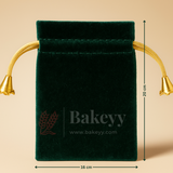 Soft Velvet Potli Bags | Velvet Drawstring Potli Bag | Luxurious Gift & Storage Pouch | Pack of 10