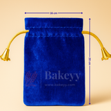 Soft Velvet Potli Bags | Velvet Drawstring Potli Bag | Luxurious Gift & Storage Pouch | Pack of 10