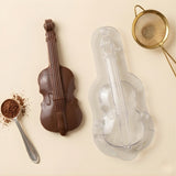 Violin Shape Chocolate Mould | Musical Instrument Chocolate Mould for Cake & Dessert Decoration | Pack of 1