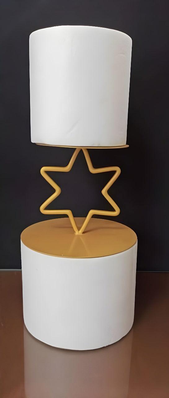 Star Shape Floating Tier Spacer | Cake Stand | Separator Stand - Bakeyy.com