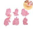 6 Cookie Cutters, Children's 3D Fondant Biscuit Cutters, Cookie Cutters, Hand Press Cookies Cutter, Reusable Cookie Mould for Children (Unicorn) - Bakeyy.com - India - 6 Cookie Cutters, Children's 3D Fondant Biscuit Cutters, Cookie Cutters, Hand Press Cookies Cutter, Reusable Cookie Mould for Children (Unicorn) - Default Title