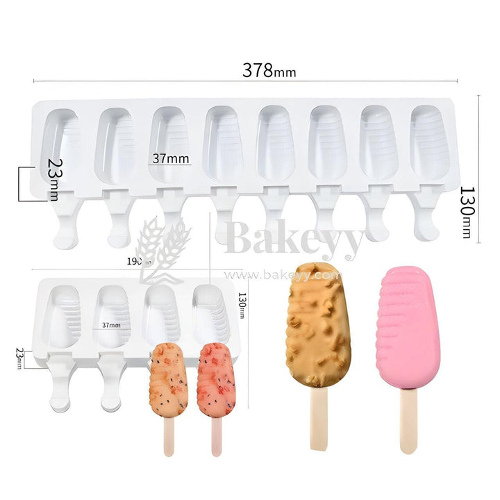 Silicone Popsicle Mould | Cakesicle Mould | 2 Sizes - Bakeyy.com