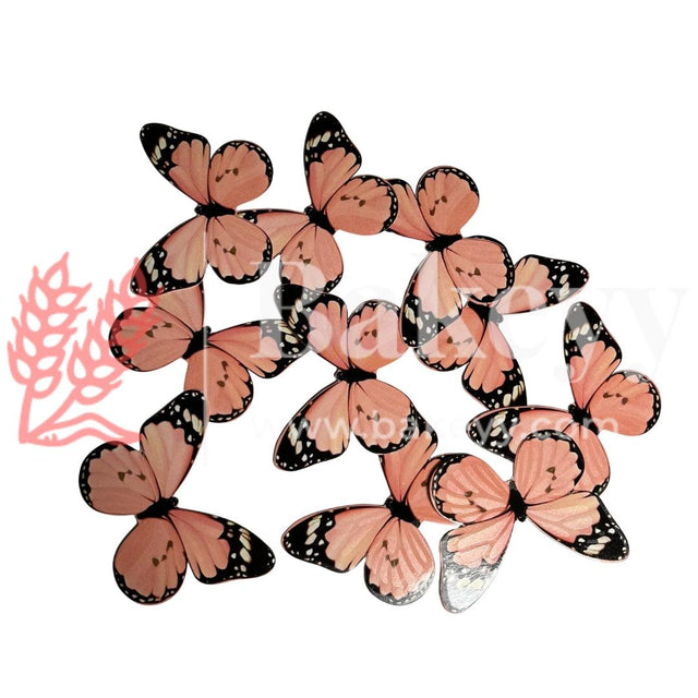 A2 Peach| Decorative Butterfly Cake Toppers | Birthday cake decorations | Party cake decoration | 6cm x 5cm| Pack of 10 - Bakeyy.com - India - A2 Peach| Decorative Butterfly Cake Toppers | Birthday cake decorations | Party cake decoration | 6cm x 5cm| Pack of 10 - Default Title
