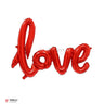 Love" Foil Balloon – Gold, Red, Pink & Champagne | Romantic Party Decor | 1Pack - Bakeyy.com - India - Love" Foil Balloon – Gold, Red, Pink & Champagne | Romantic Party Decor | 1Pack - Red