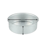 Aluminum Round Cake Pan | Perfect for Baking| Pack Of 1