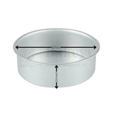 Aluminum Round Cake Pan | Perfect for Baking| Pack Of 1
