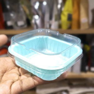 1 Brownie Box | Mini Muffins Pastry Packaging Box | Multiple Colors Available 