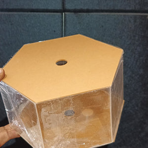 Acrylic Spacer | Cake Separator Stand | Round, Square & Hexagon | 3 Sizes | Pack of 1