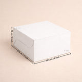 White Cake Box with ITC Back | Sturdy Cake Packaging Box | Multiple Sizes Available | Pack of 25