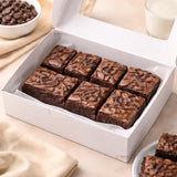 White Brownie Boxes | Food-Grade Paperboard | Multiple Capacities Available | Pack of 25