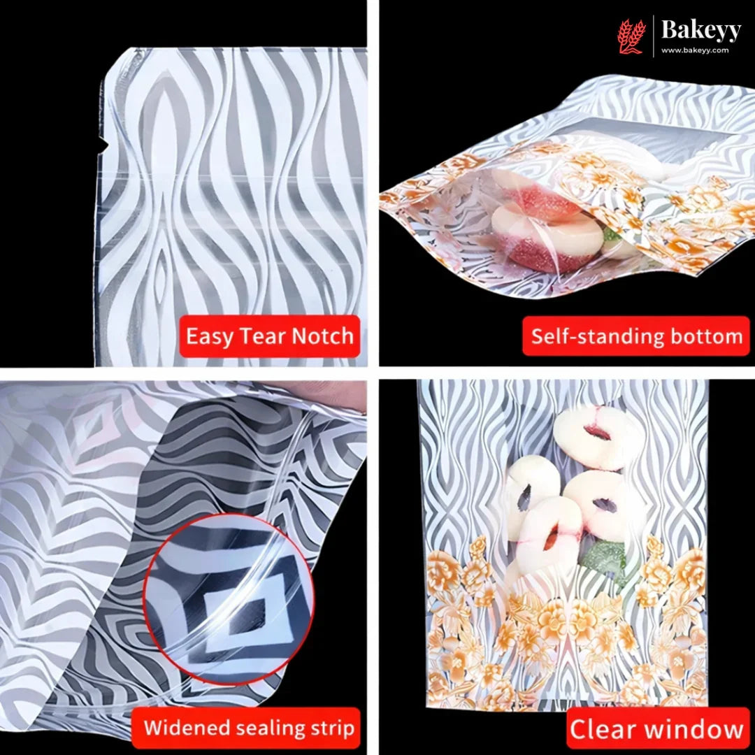 White_and_Brown_Floral_Print_Ziplock_1 - Bakeyy.com