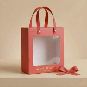 Window_Gift_Carry_Bag_with_Attached_Hard_Paper_Handles_6 - Bakeyy.com