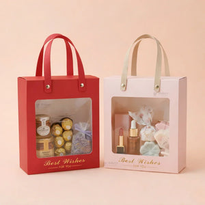 Window_Gift_Carry_Bag_with_Attached_Hard_Paper_Handles_8 - Bakeyy.com