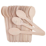 Wooden Disposable Spoons | Pack of 100