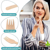 Disposable Wooden Fork & Spork | Pack of 100