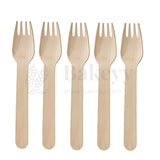 Disposable Wooden Fork & Spork | Pack of 100