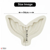 534 - Mermaid Tail Large Shape Silicone Fondant Mould - 1 Piece