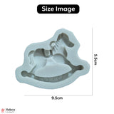 Rocking Horse Design Silicone Mould - 1 Piece
