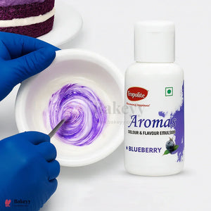Tropolite Aromas Blueberry – Colour & Flavour Emulsion | 50g - Bakeyy.com - India - Tropolite Aromas Blueberry – Colour & Flavour Emulsion | 50g - Default Title