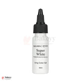 Sugarin Super White Icing Color Gel – 30ml | Intense Red Gel Color for Cakes, Cupcakes & Desserts - Bakeyy.com - India - Sugarin Super White Icing Color Gel – 30ml | Intense Red Gel Color for Cakes, Cupcakes & Desserts - Default Title