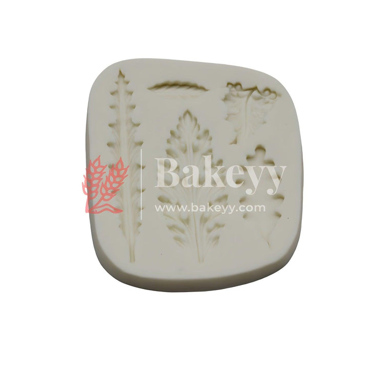 Leaves Fondant Mould - Bakeyy.com